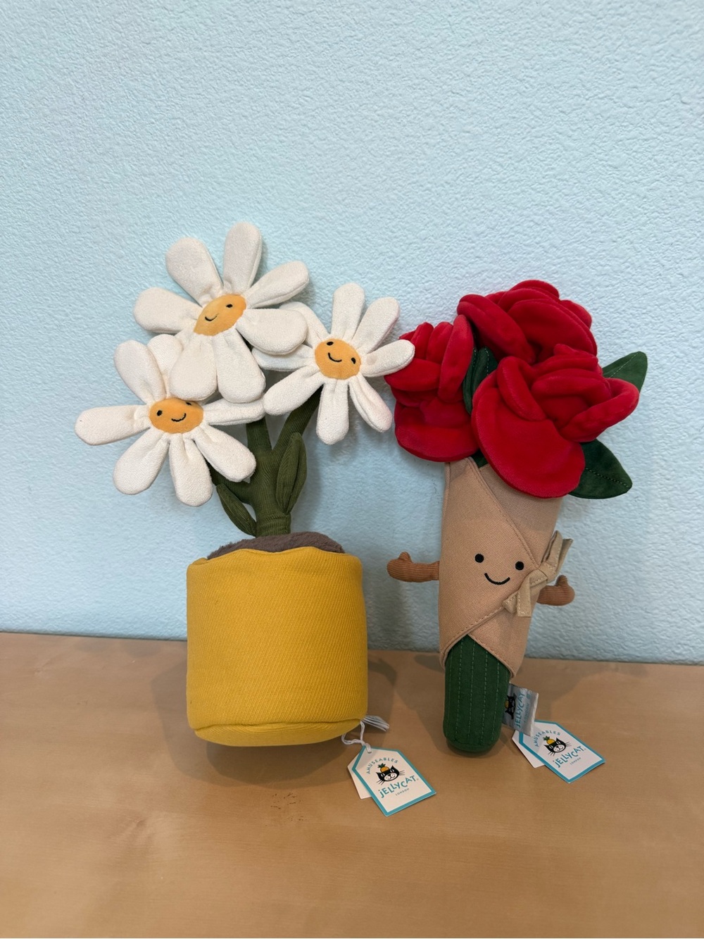 BNWT Jellycat Daisy and Rose Bundle